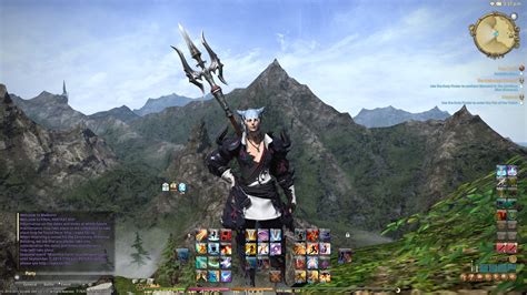 ff14 dragoon hotbar setup.